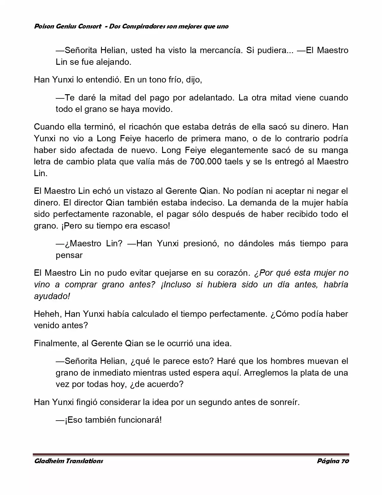Poison Genious Consort (Novela) - Capítulo 350 - Página 68 - LectorTMOo