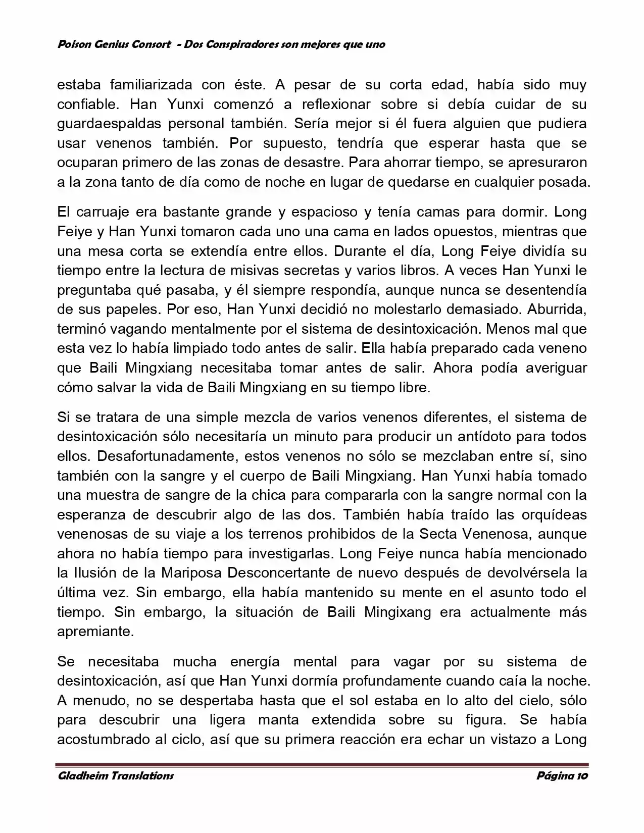 Poison Genious Consort (Novela) - Capítulo 351 - Página 10 - LectorTMOo