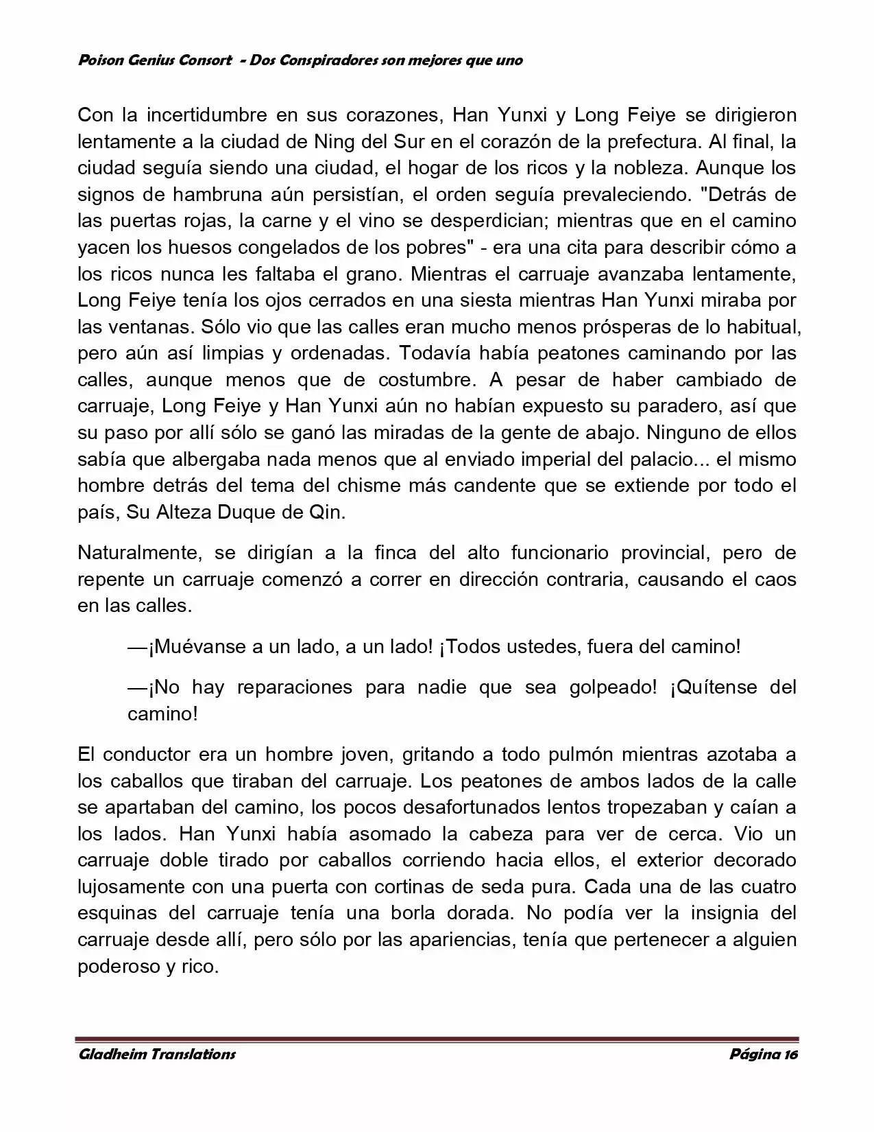 Poison Genious Consort (Novela) - Capítulo 351 - Página 15 - LectorTMOo