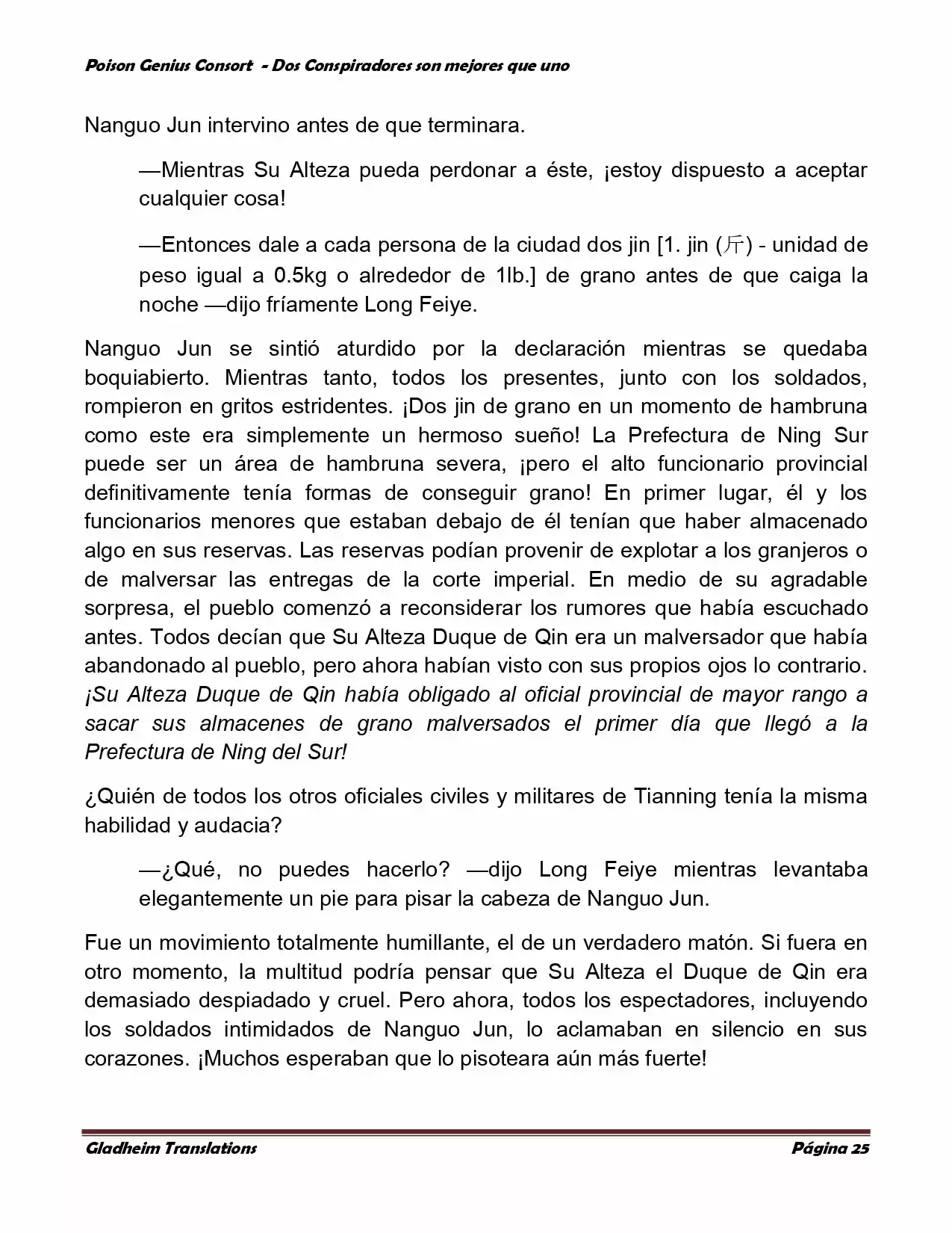 Poison Genious Consort (Novela) - Capítulo 351 - Página 24 - LectorTMOo