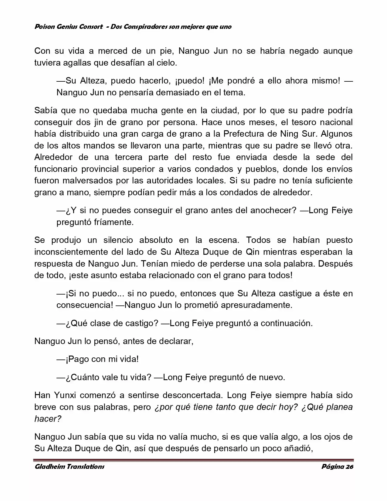 Poison Genious Consort (Novela) - Capítulo 351 - Página 25 - LectorTMOo