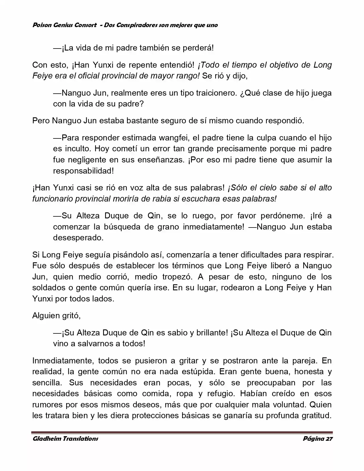 Poison Genious Consort (Novela) - Capítulo 351 - Página 26 - LectorTMOo
