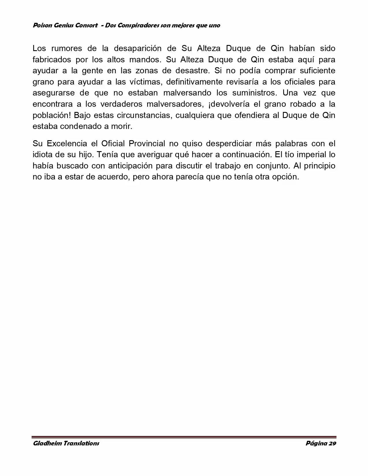 Poison Genious Consort (Novela) - Capítulo 351 - Página 28 - LectorTMOo