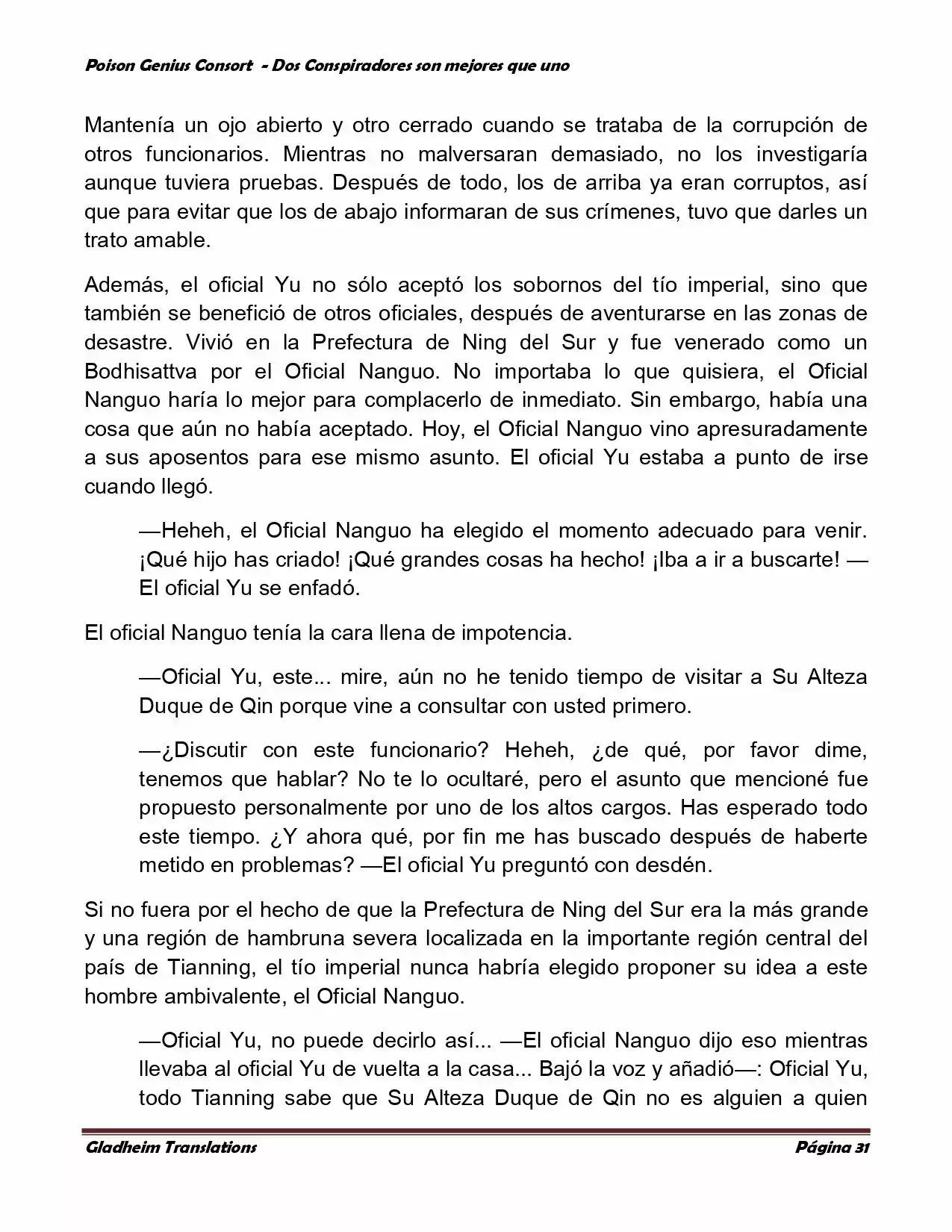 Poison Genious Consort (Novela) - Capítulo 351 - Página 30 - LectorTMOo