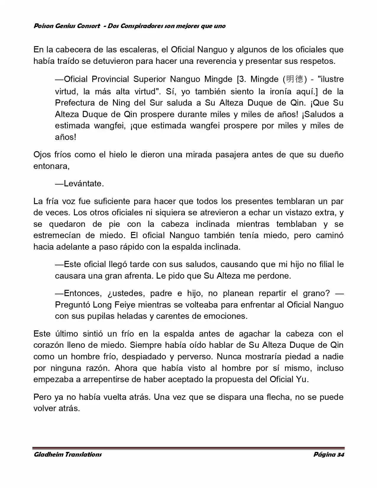 Poison Genious Consort (Novela) - Capítulo 351 - Página 32 - LectorTMOo