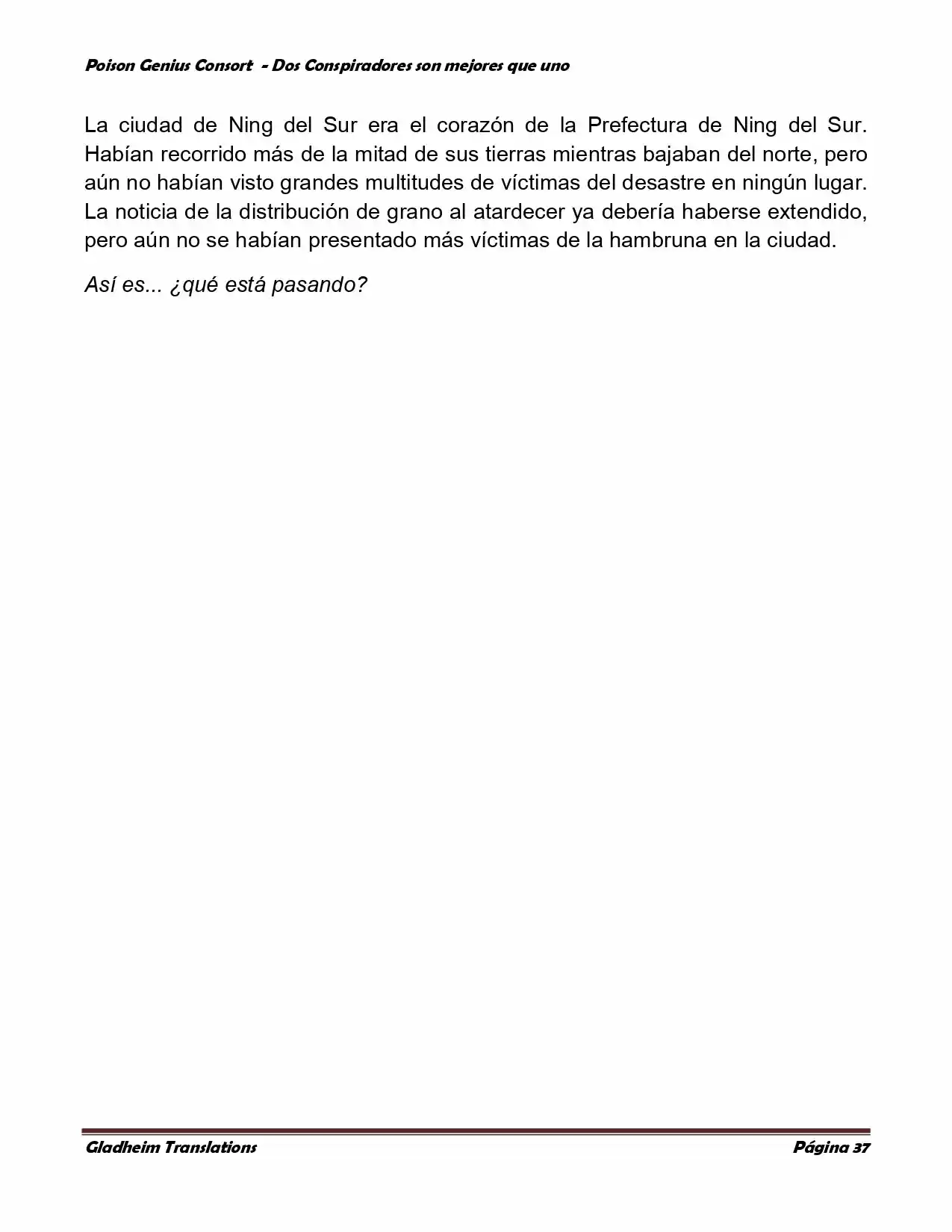 Poison Genious Consort (Novela) - Capítulo 351 - Página 35 - LectorTMOo
