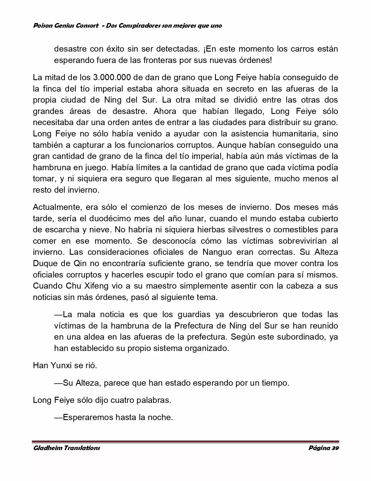 Poison Genious Consort (Novela) - Capítulo 351 - Página 37 - LectorTMOo