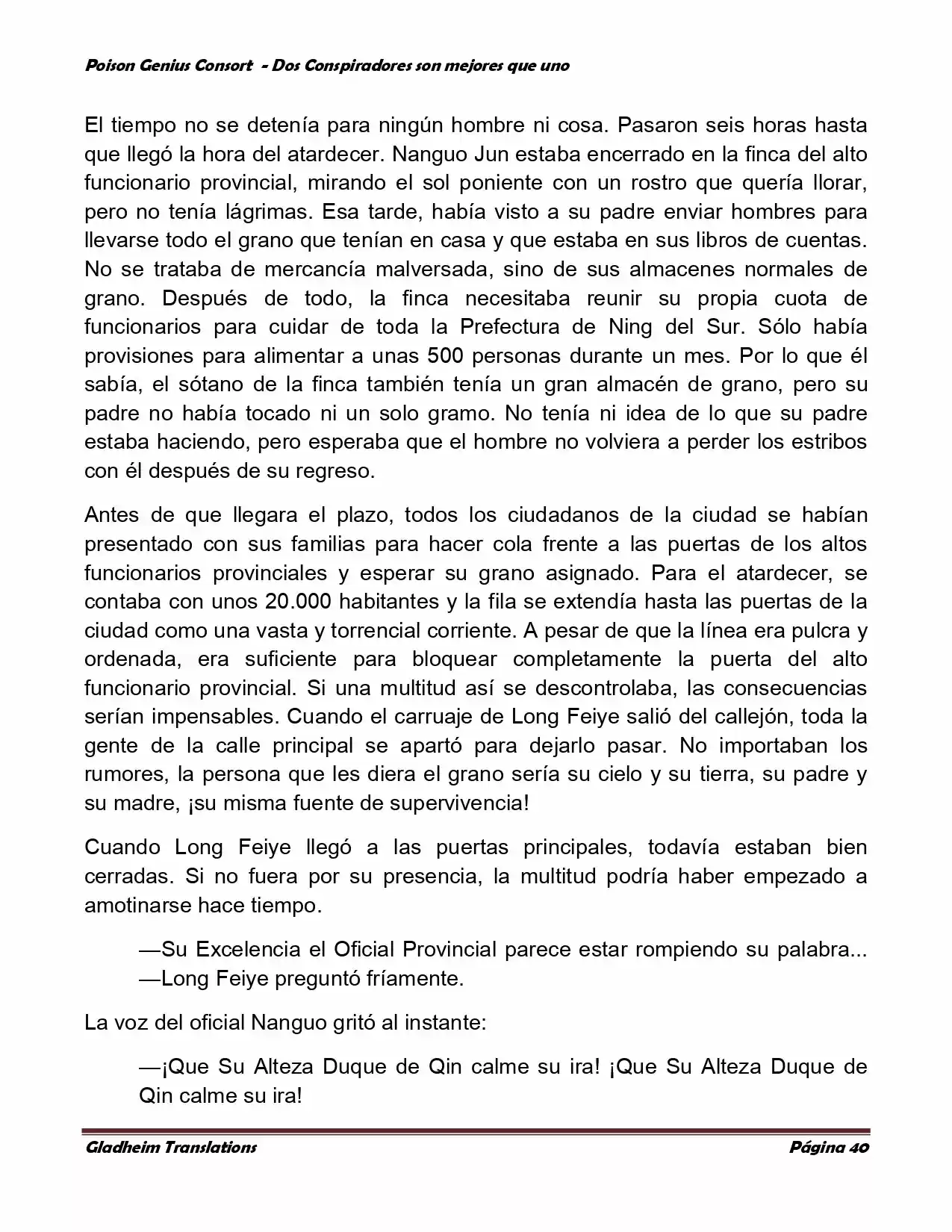 Poison Genious Consort (Novela) - Capítulo 351 - Página 38 - LectorTMOo