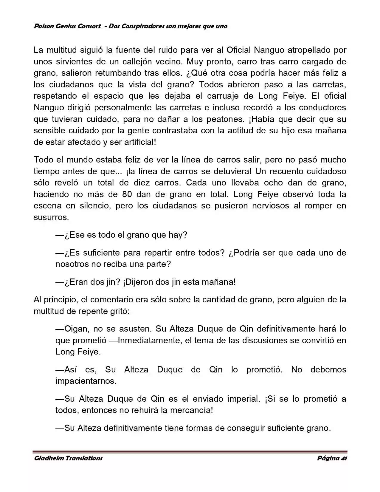 Poison Genious Consort (Novela) - Capítulo 351 - Página 39 - LectorTMOo