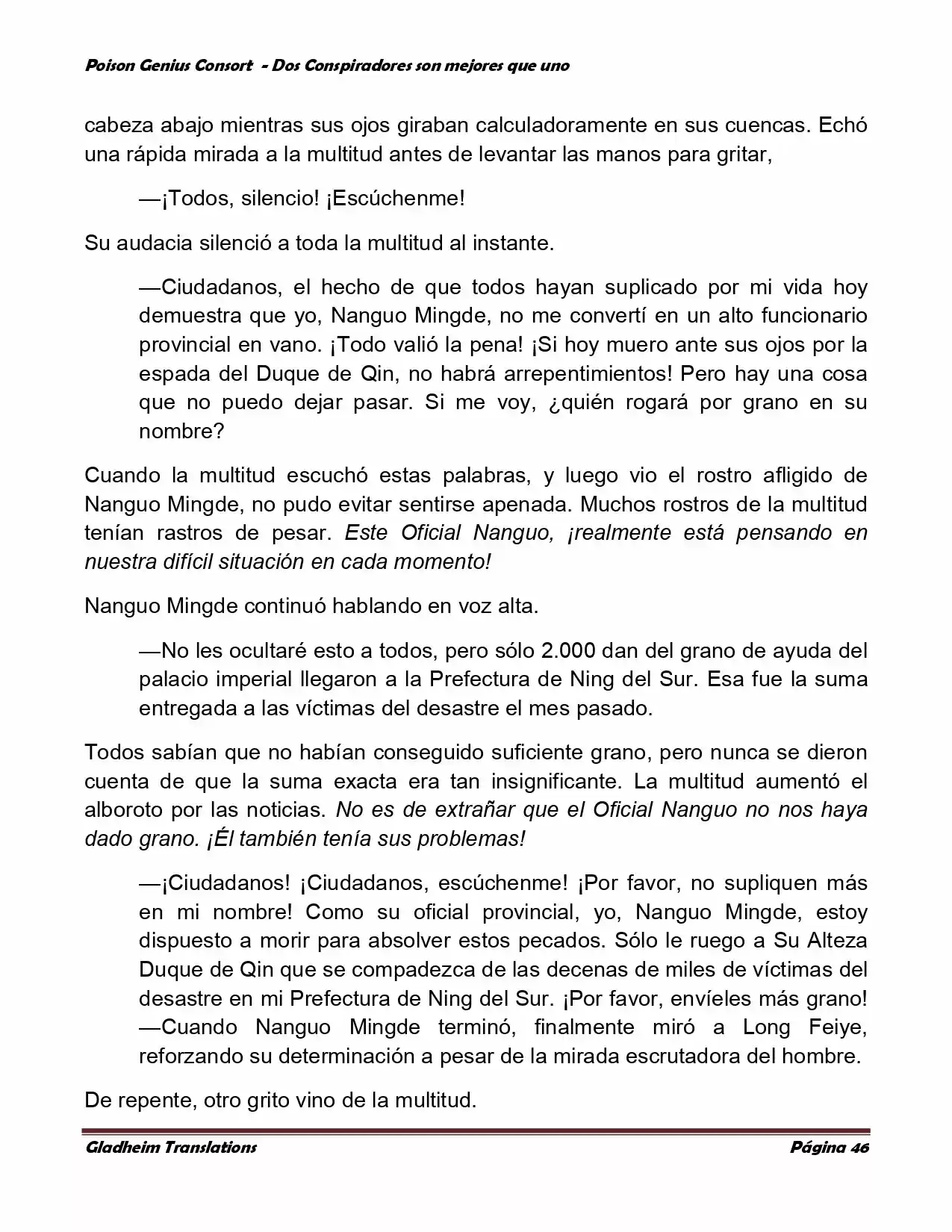 Poison Genious Consort (Novela) - Capítulo 351 - Página 44 - LectorTMOo