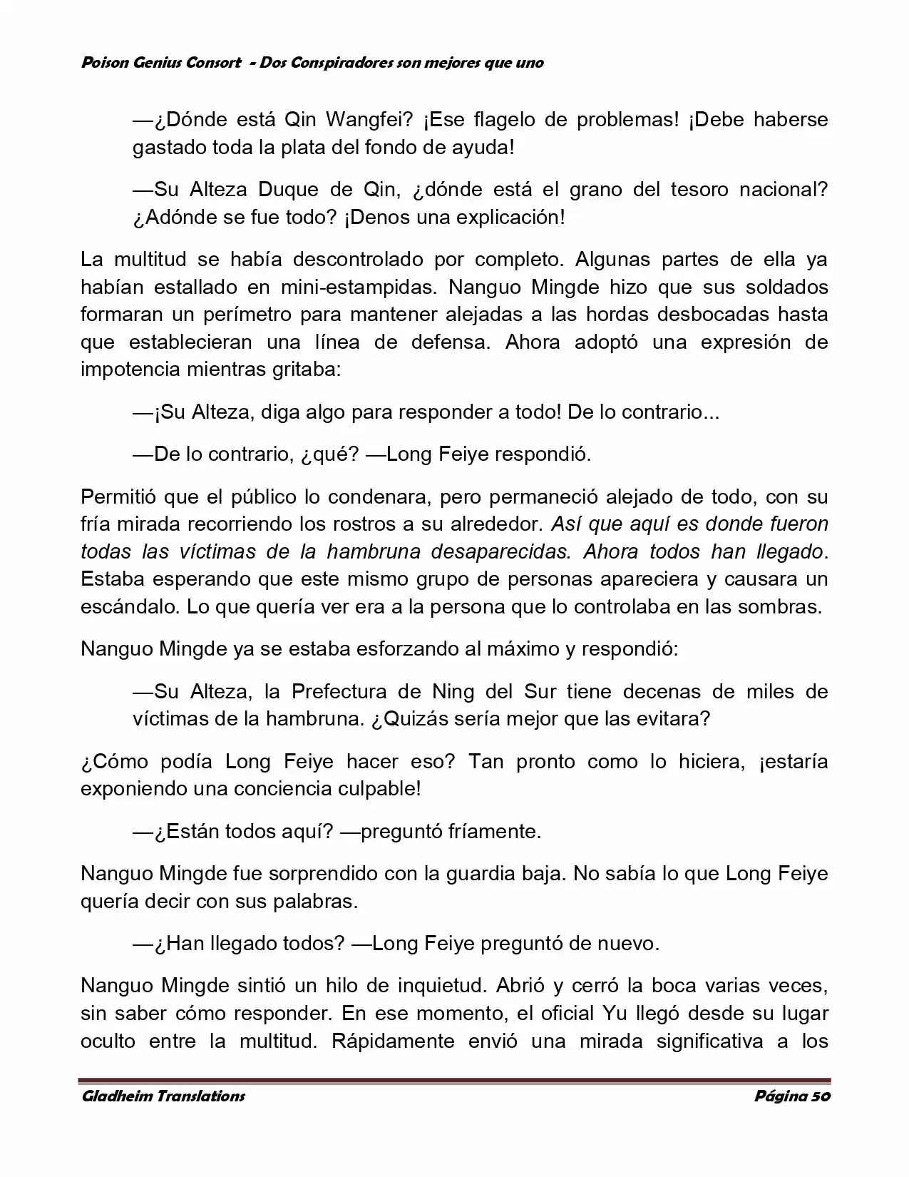Poison Genious Consort (Novela) - Capítulo 351 - Página 48 - LectorTMOo