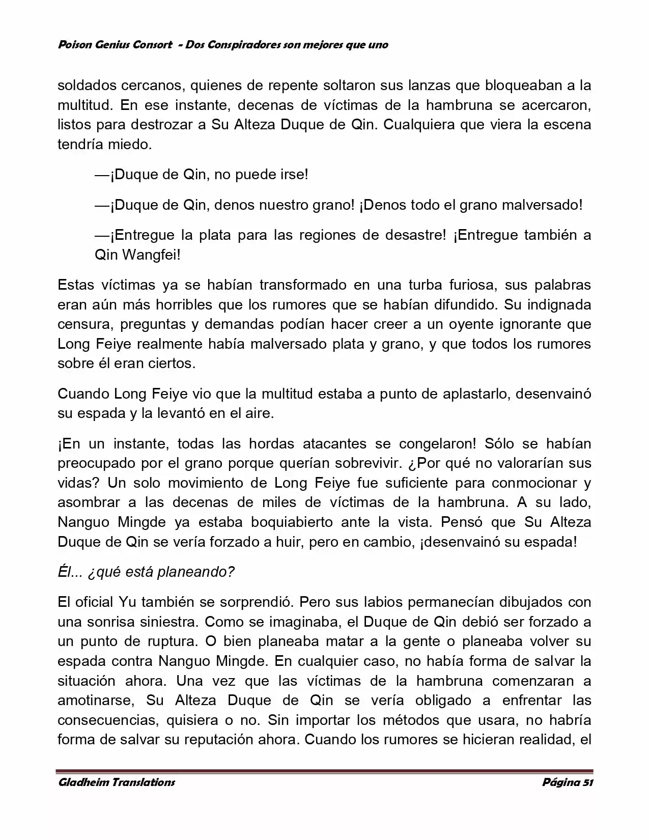 Poison Genious Consort (Novela) - Capítulo 351 - Página 49 - LectorTMOo