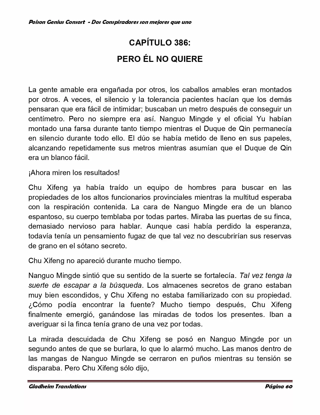 Poison Genious Consort (Novela) - Capítulo 351 - Página 57 - LectorTMOo