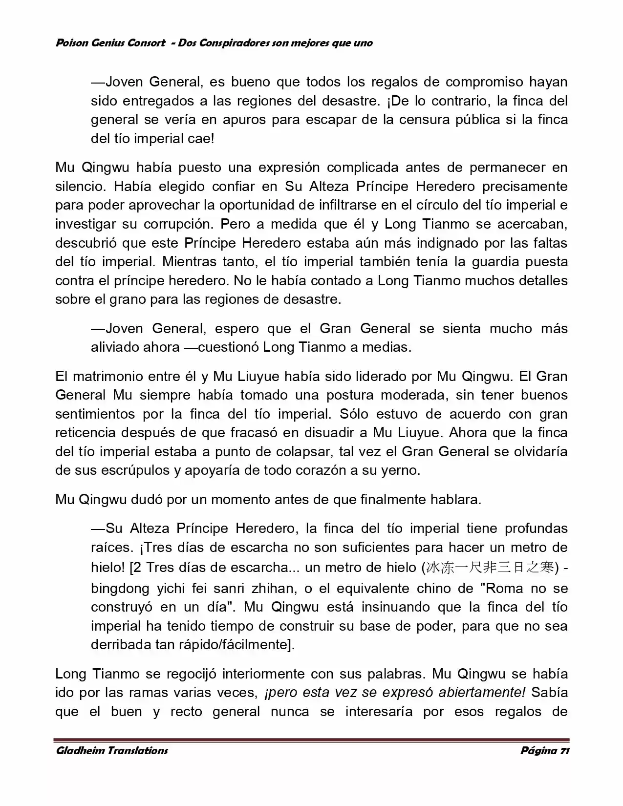 Poison Genious Consort (Novela) - Capítulo 351 - Página 68 - LectorTMOo