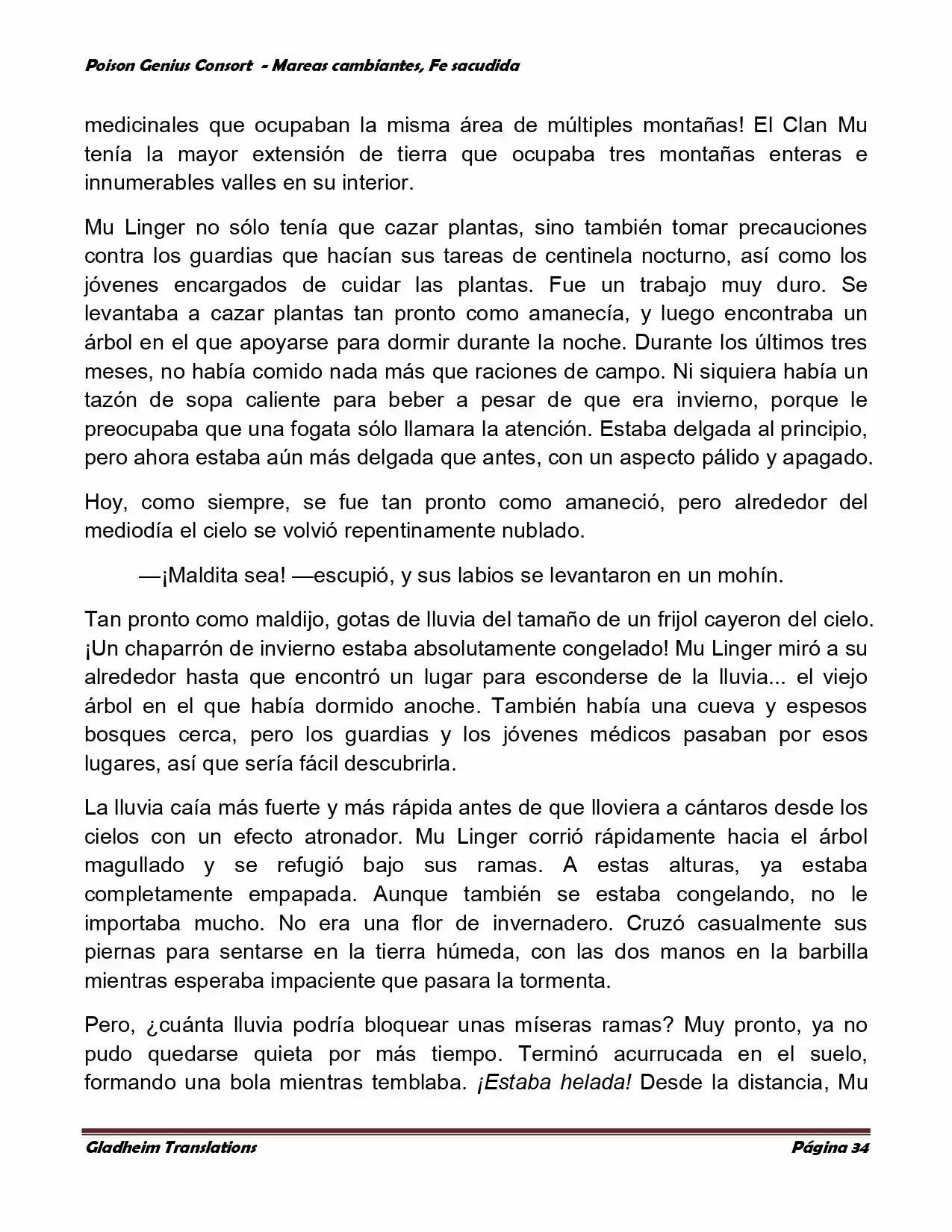 Poison Genious Consort (Novela) - Capítulo 352 - Página 34 - LectorTMOo