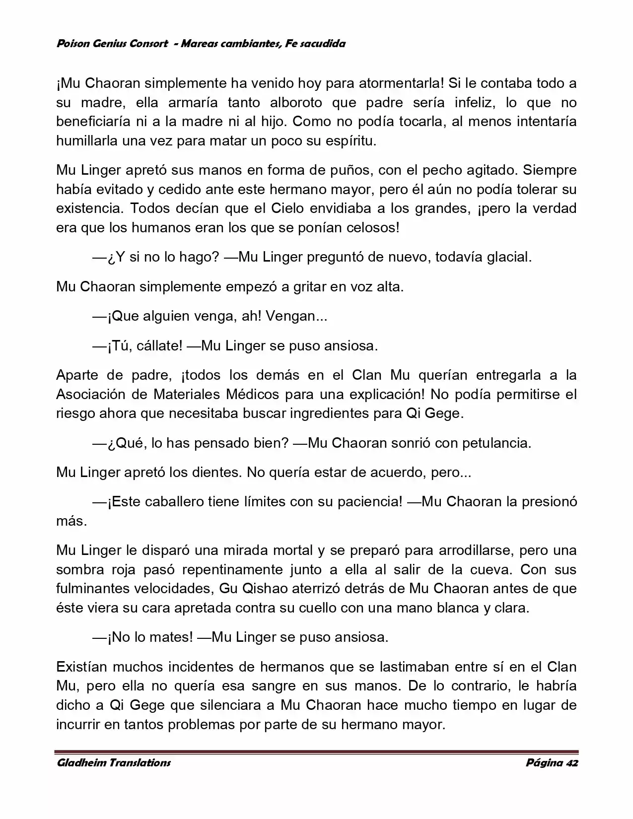 Poison Genious Consort (Novela) - Capítulo 352 - Página 42 - LectorTMOo