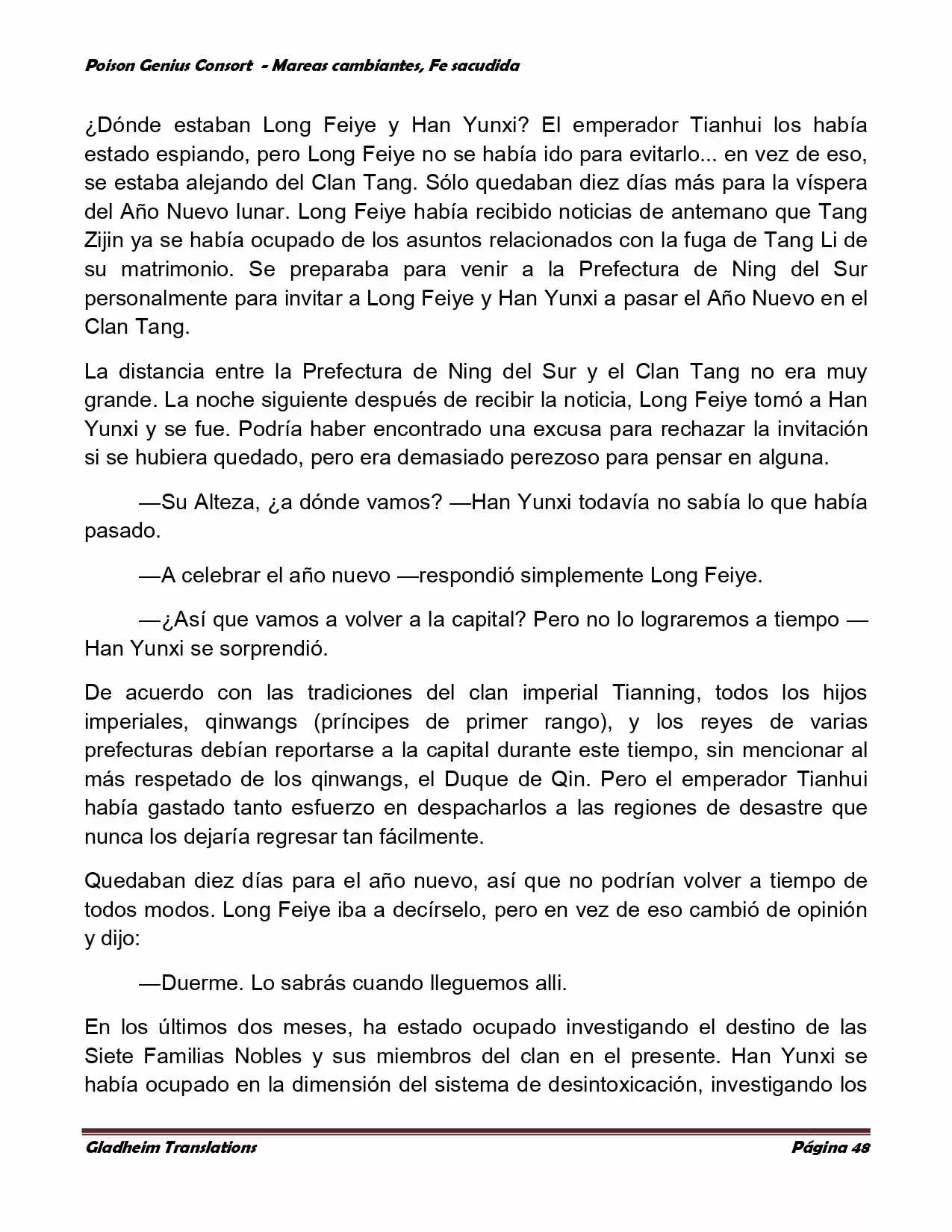 Poison Genious Consort (Novela) - Capítulo 352 - Página 48 - LectorTMOo
