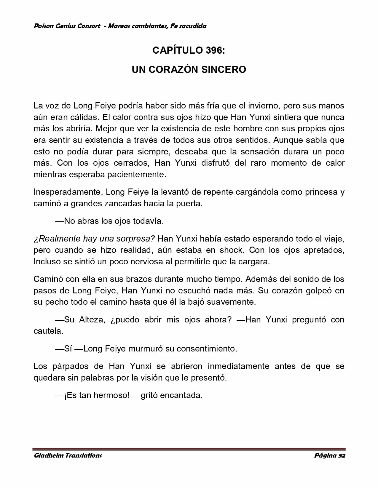 Poison Genious Consort (Novela) - Capítulo 352 - Página 52 - LectorTMOo