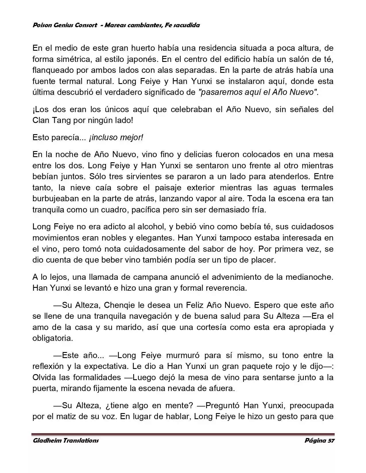 Poison Genious Consort (Novela) - Capítulo 352 - Página 57 - LectorTMOo