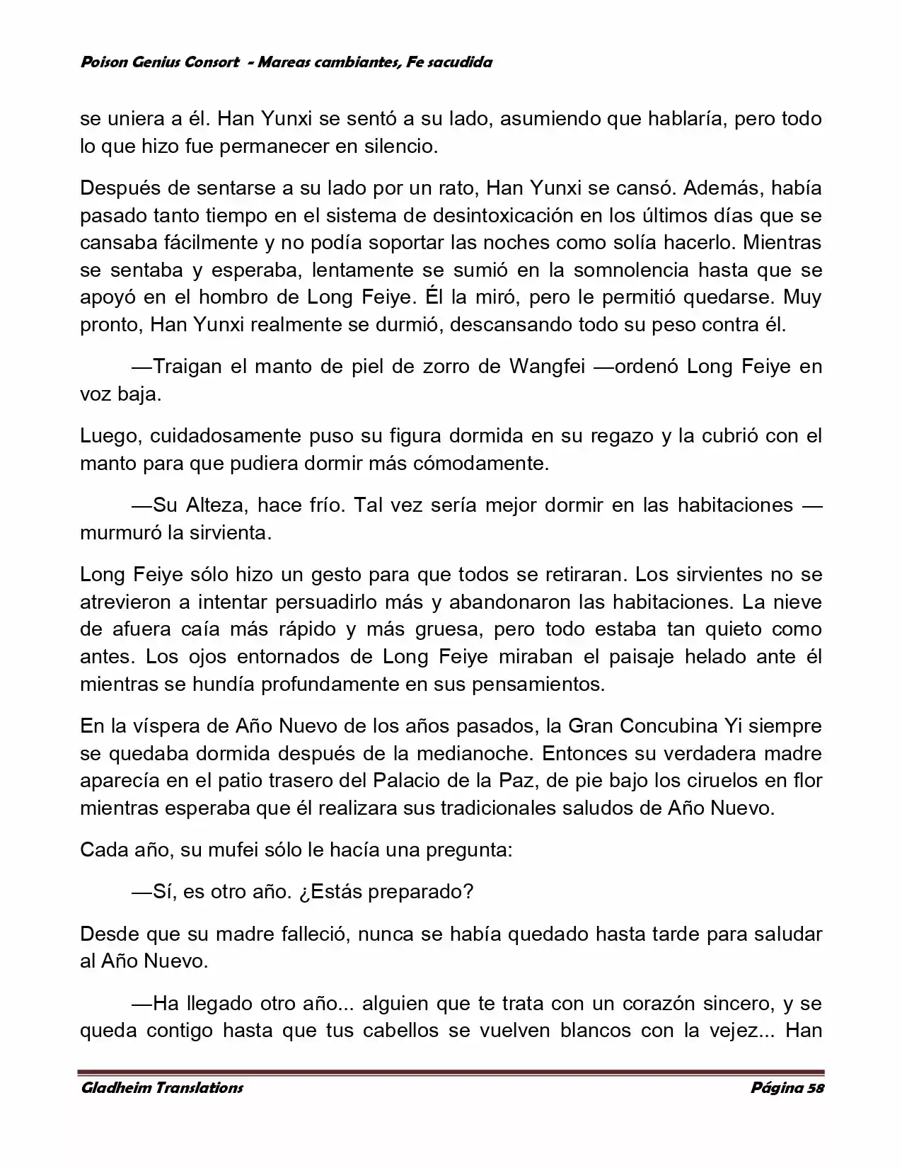 Poison Genious Consort (Novela) - Capítulo 352 - Página 58 - LectorTMOo