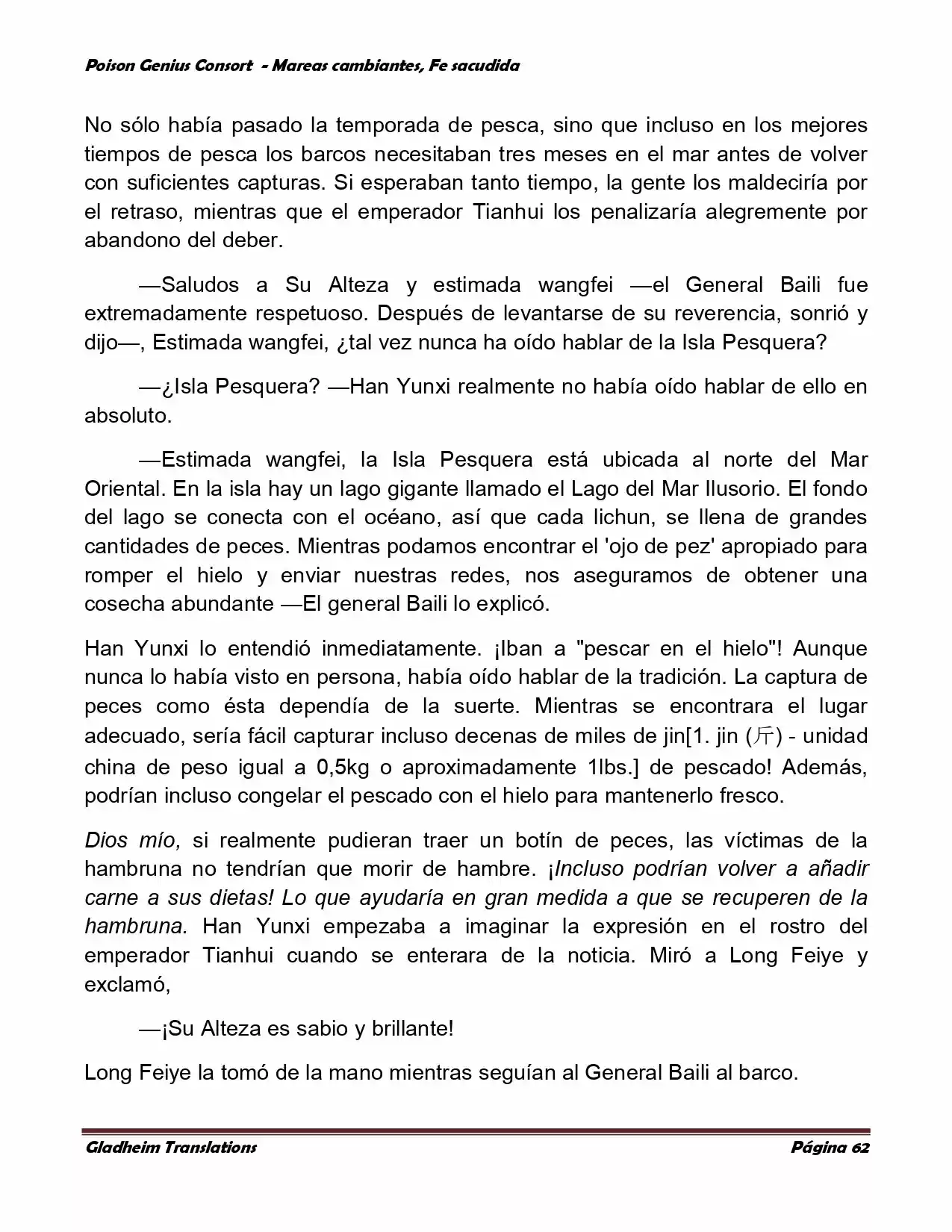 Poison Genious Consort (Novela) - Capítulo 352 - Página 62 - LectorTMOo