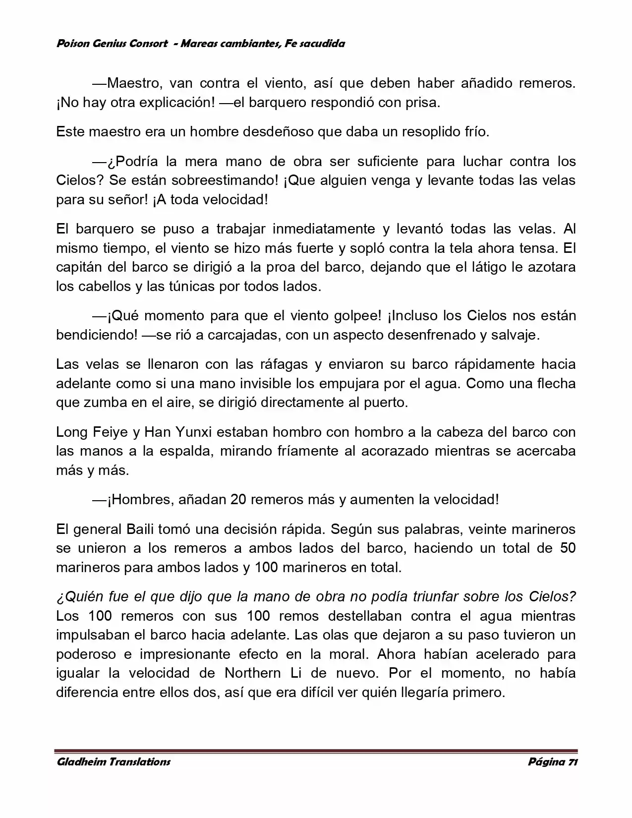 Poison Genious Consort (Novela) - Capítulo 352 - Página 71 - LectorTMOo