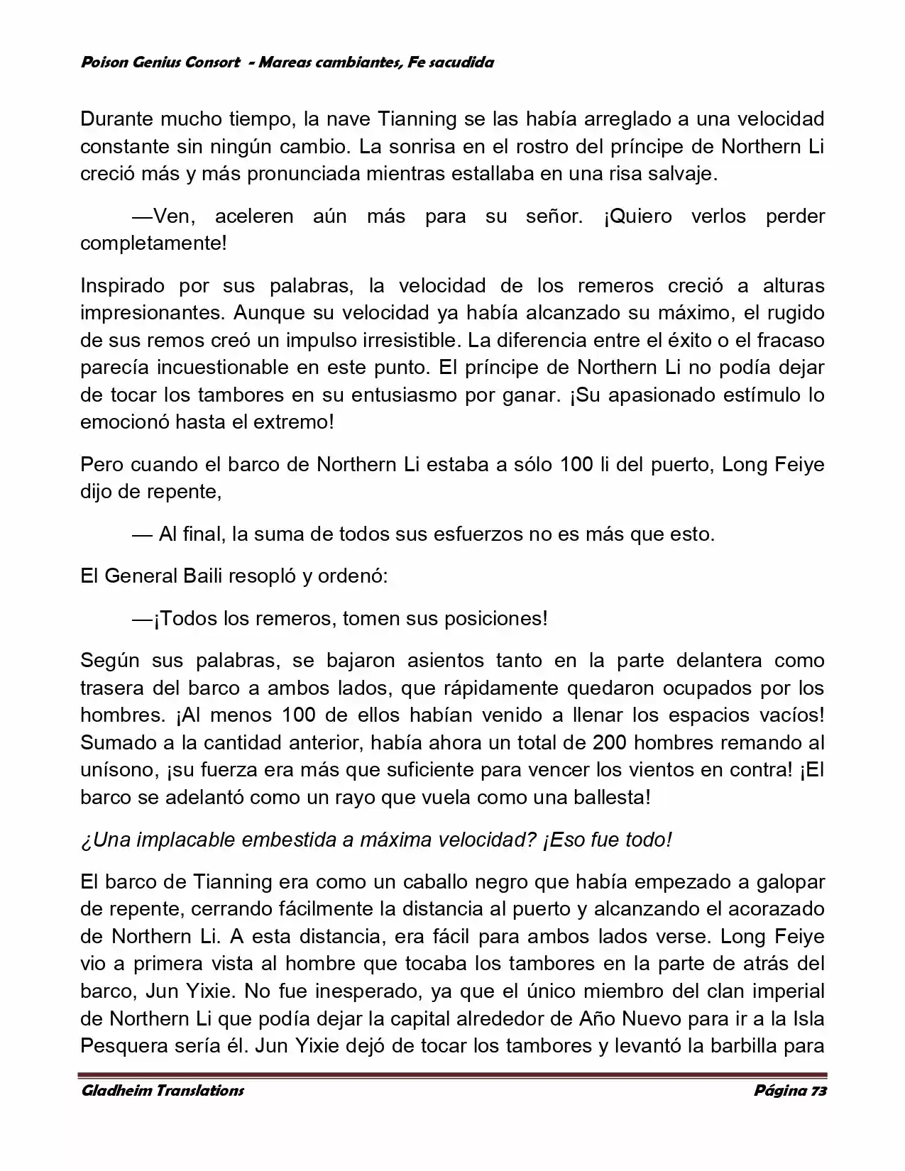 Poison Genious Consort (Novela) - Capítulo 352 - Página 73 - LectorTMOo