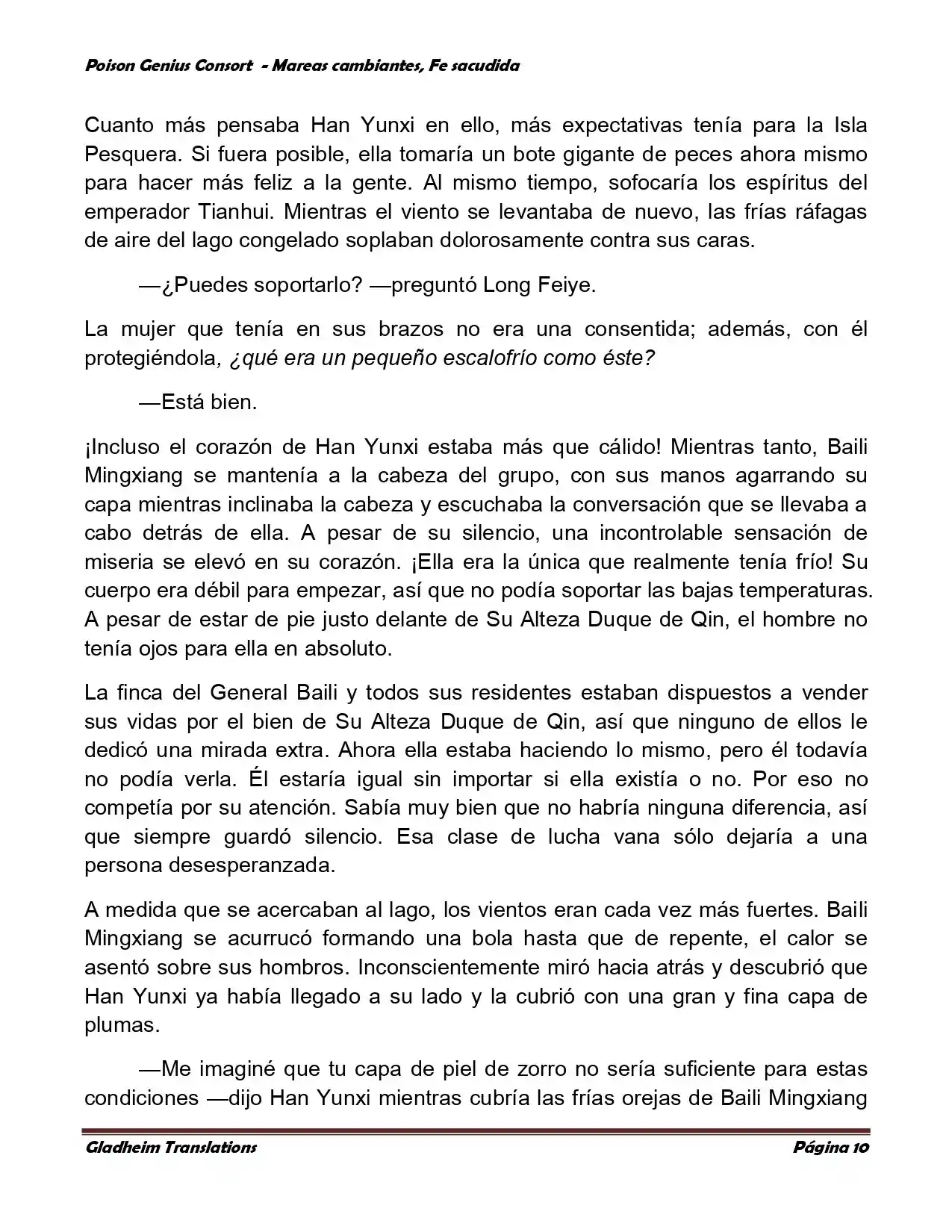 Poison Genious Consort (Novela) - Capítulo 353 - Página 10 - LectorTMOo