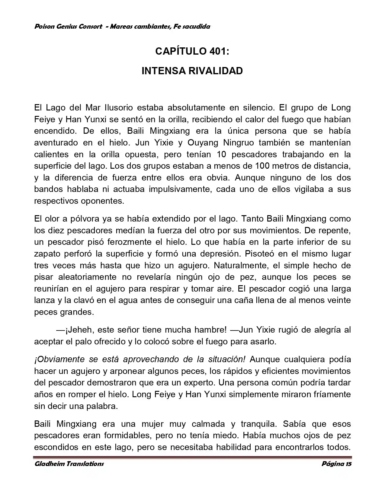 Poison Genious Consort (Novela) - Capítulo 353 - Página 15 - LectorTMOo