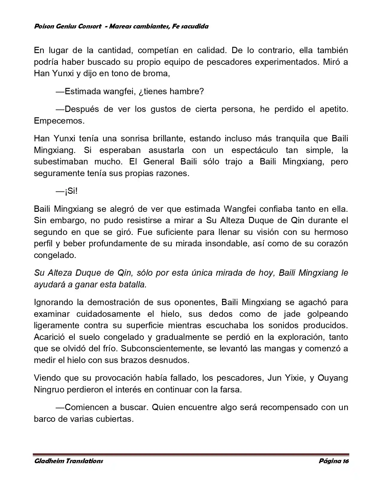 Poison Genious Consort (Novela) - Capítulo 353 - Página 16 - LectorTMOo