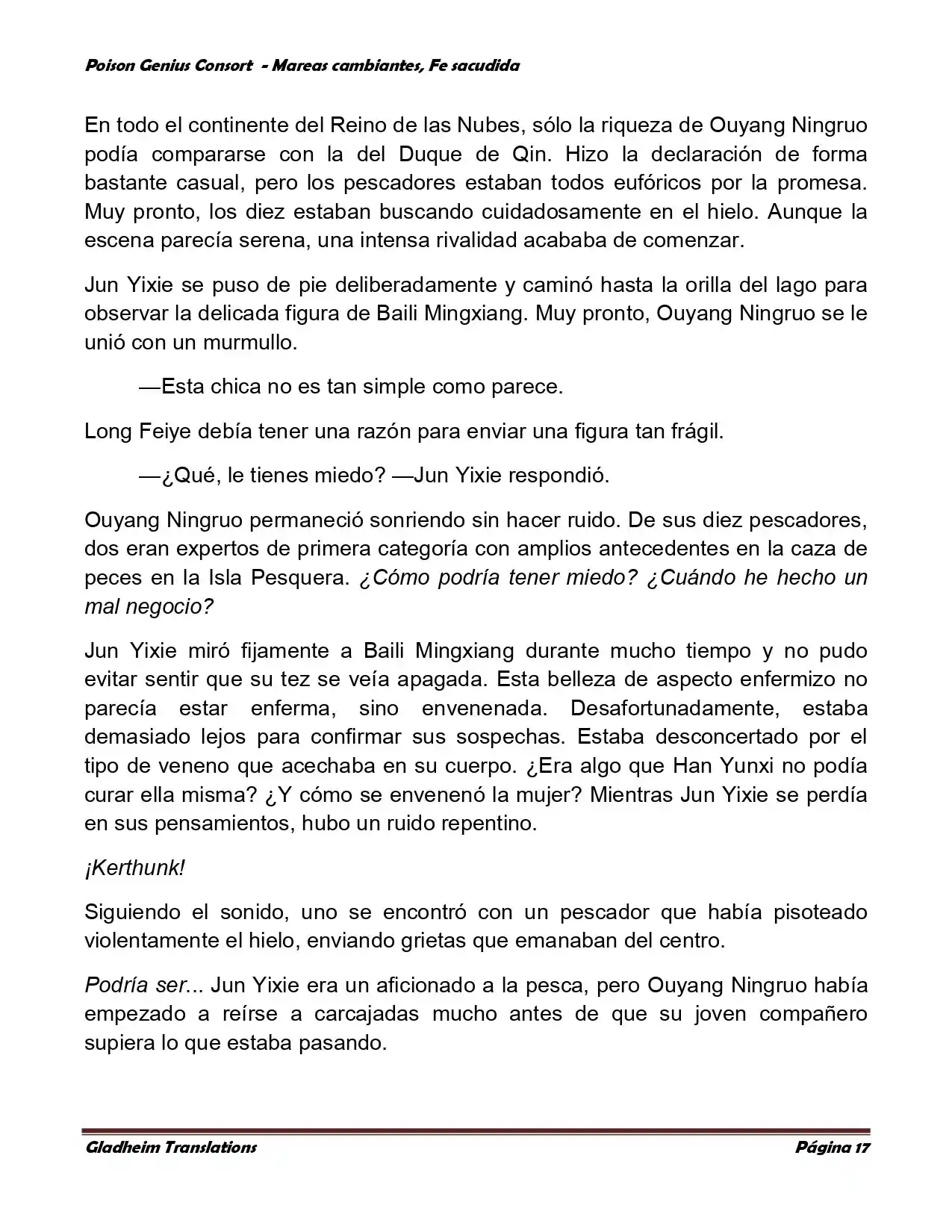 Poison Genious Consort (Novela) - Capítulo 353 - Página 17 - LectorTMOo