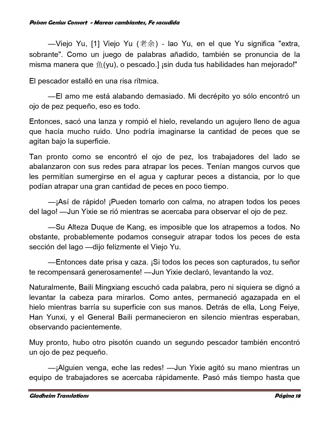 Poison Genious Consort (Novela) - Capítulo 353 - Página 18 - LectorTMOo