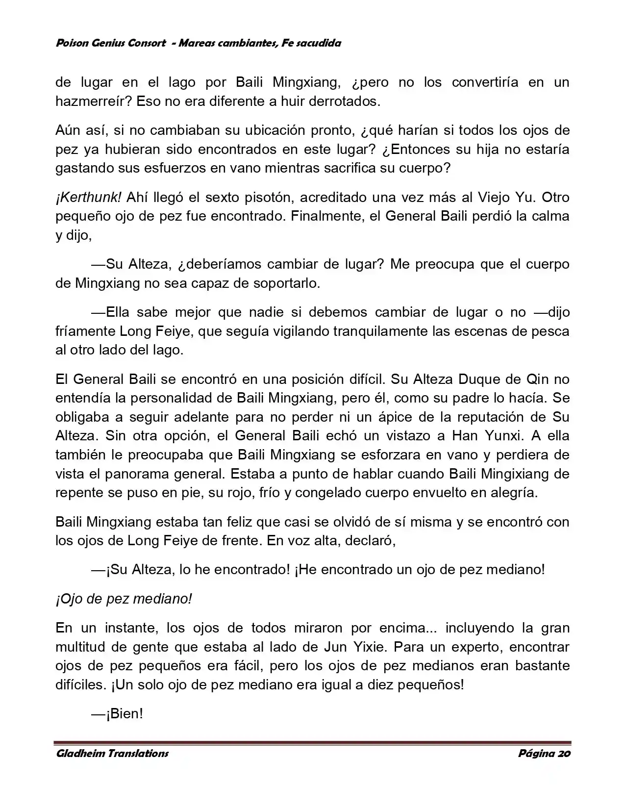 Poison Genious Consort (Novela) - Capítulo 353 - Página 20 - LectorTMOo