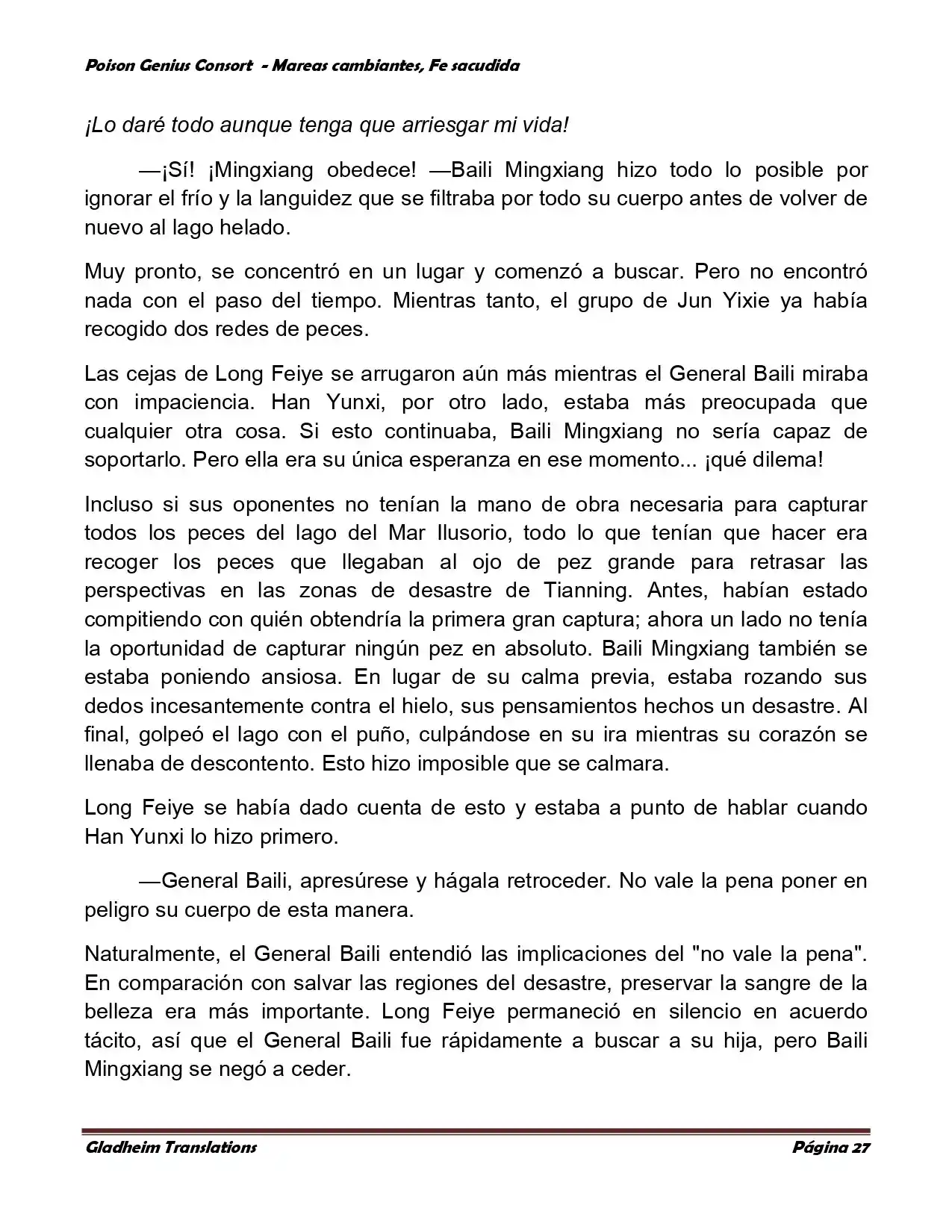 Poison Genious Consort (Novela) - Capítulo 353 - Página 27 - LectorTMOo