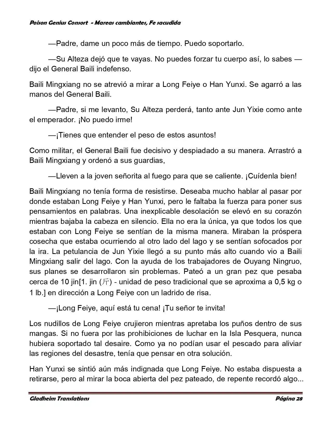 Poison Genious Consort (Novela) - Capítulo 353 - Página 28 - LectorTMOo