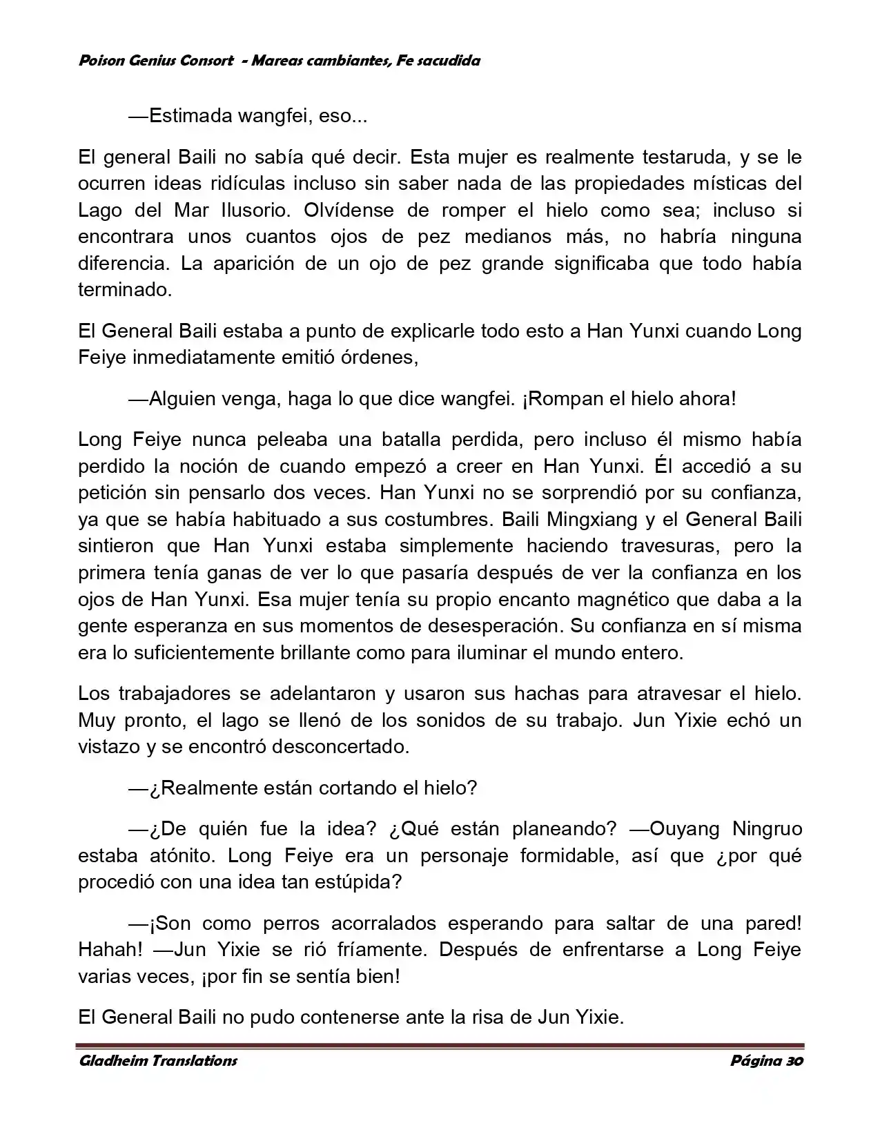 Poison Genious Consort (Novela) - Capítulo 353 - Página 30 - LectorTMOo