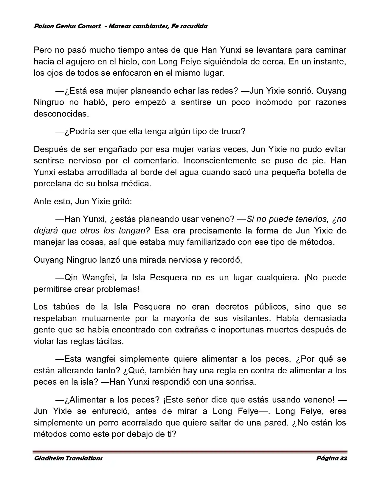 Poison Genious Consort (Novela) - Capítulo 353 - Página 32 - LectorTMOo