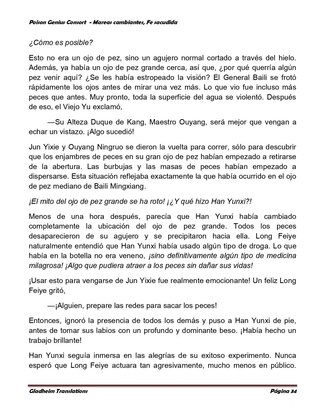 Poison Genious Consort (Novela) - Capítulo 353 - Página 34 - LectorTMOo