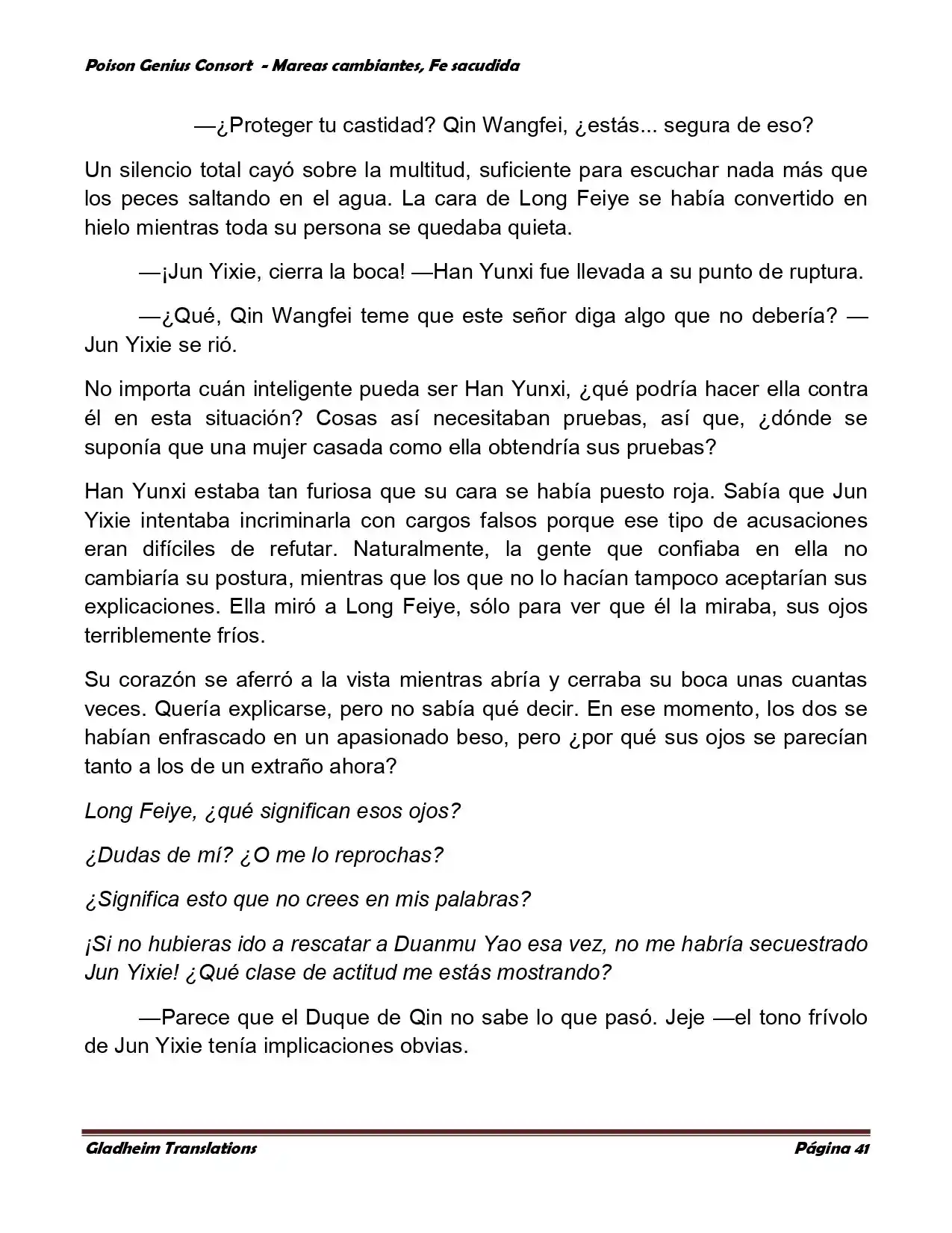 Poison Genious Consort (Novela) - Capítulo 353 - Página 41 - LectorTMOo