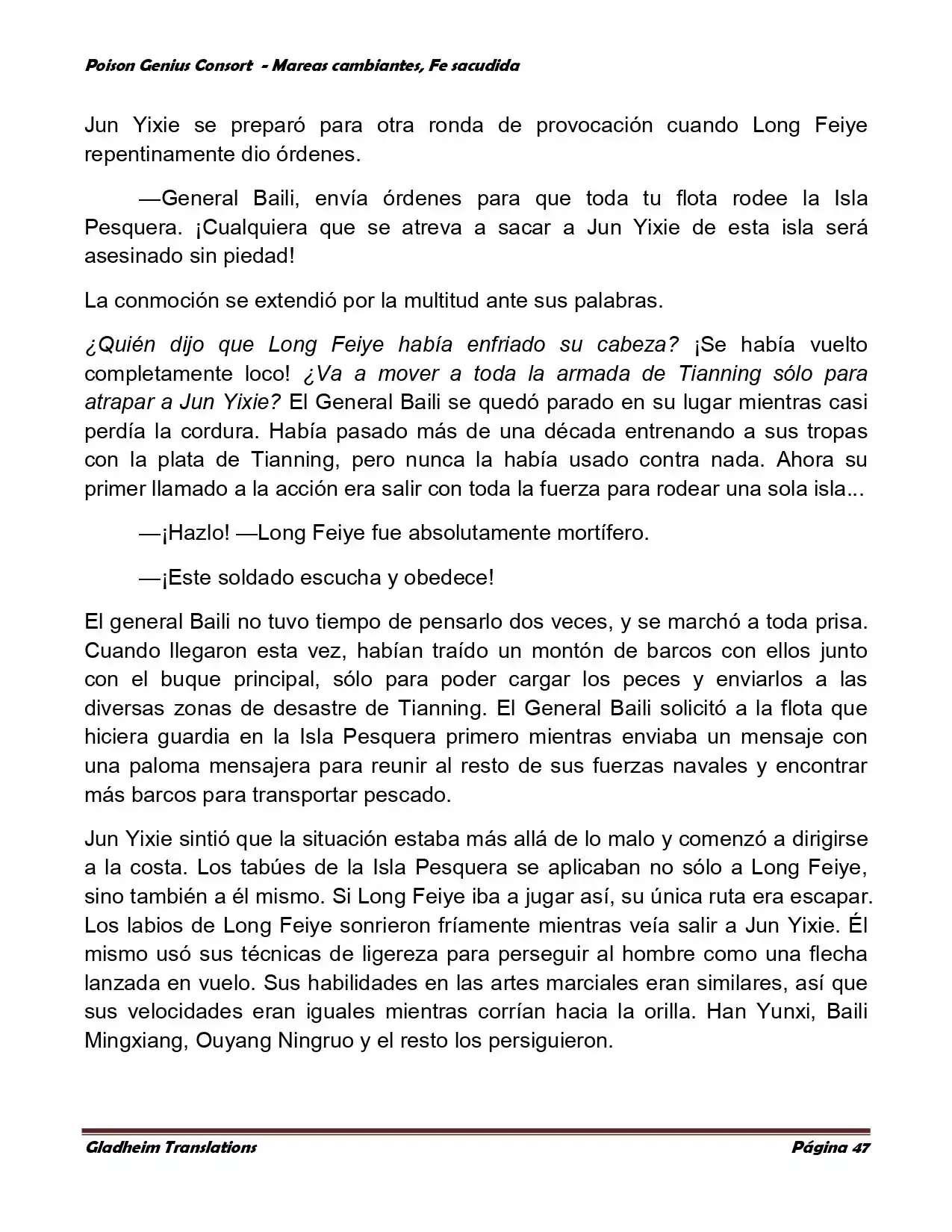 Poison Genious Consort (Novela) - Capítulo 353 - Página 47 - LectorTMOo