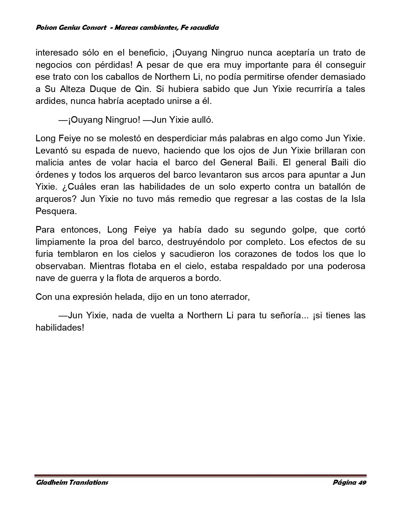 Poison Genious Consort (Novela) - Capítulo 353 - Página 49 - LectorTMOo