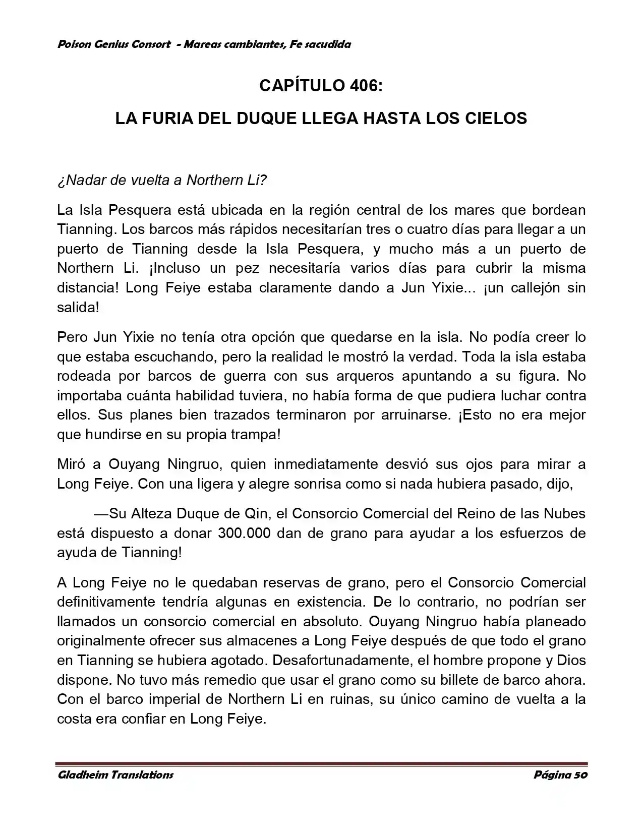 Poison Genious Consort (Novela) - Capítulo 353 - Página 50 - LectorTMOo