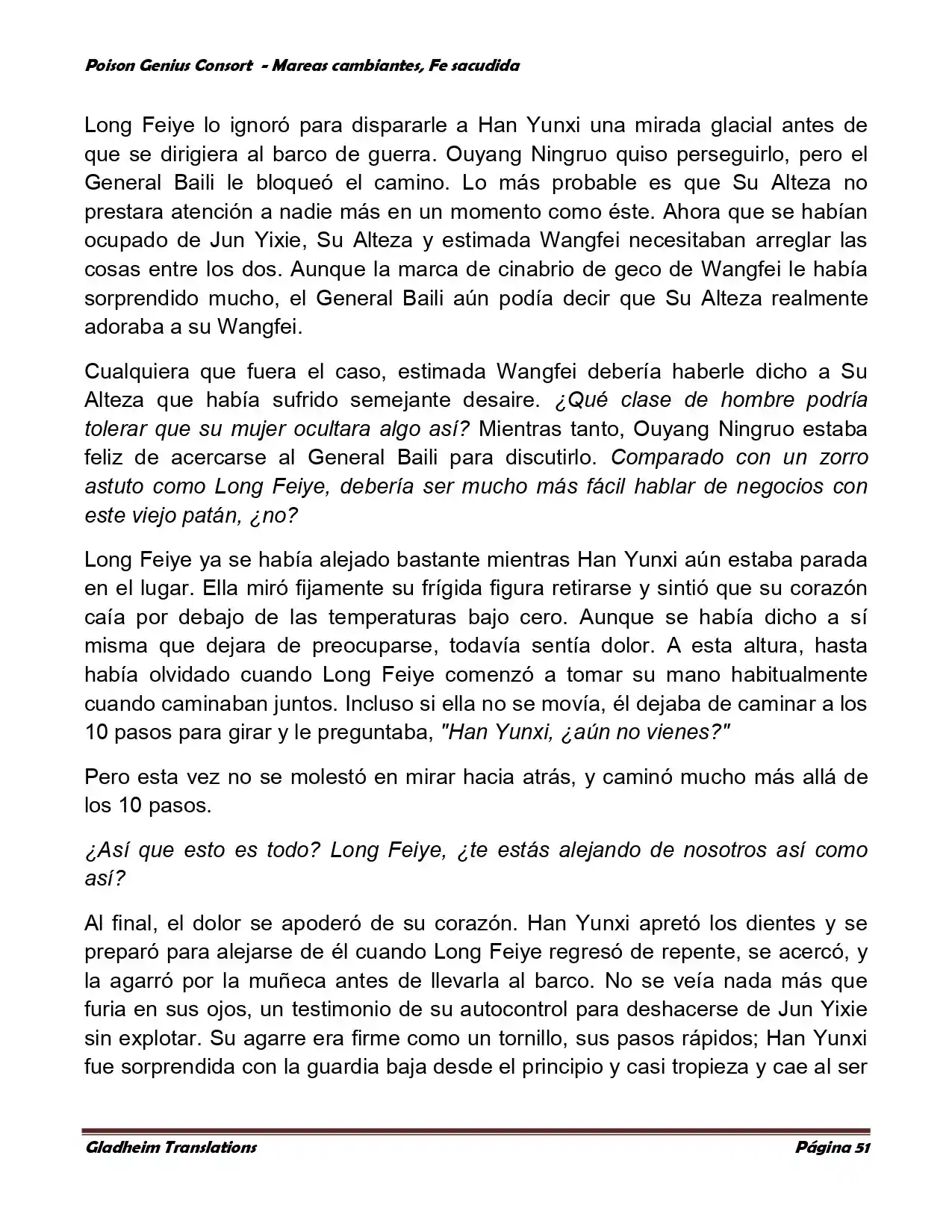 Poison Genious Consort (Novela) - Capítulo 353 - Página 51 - LectorTMOo