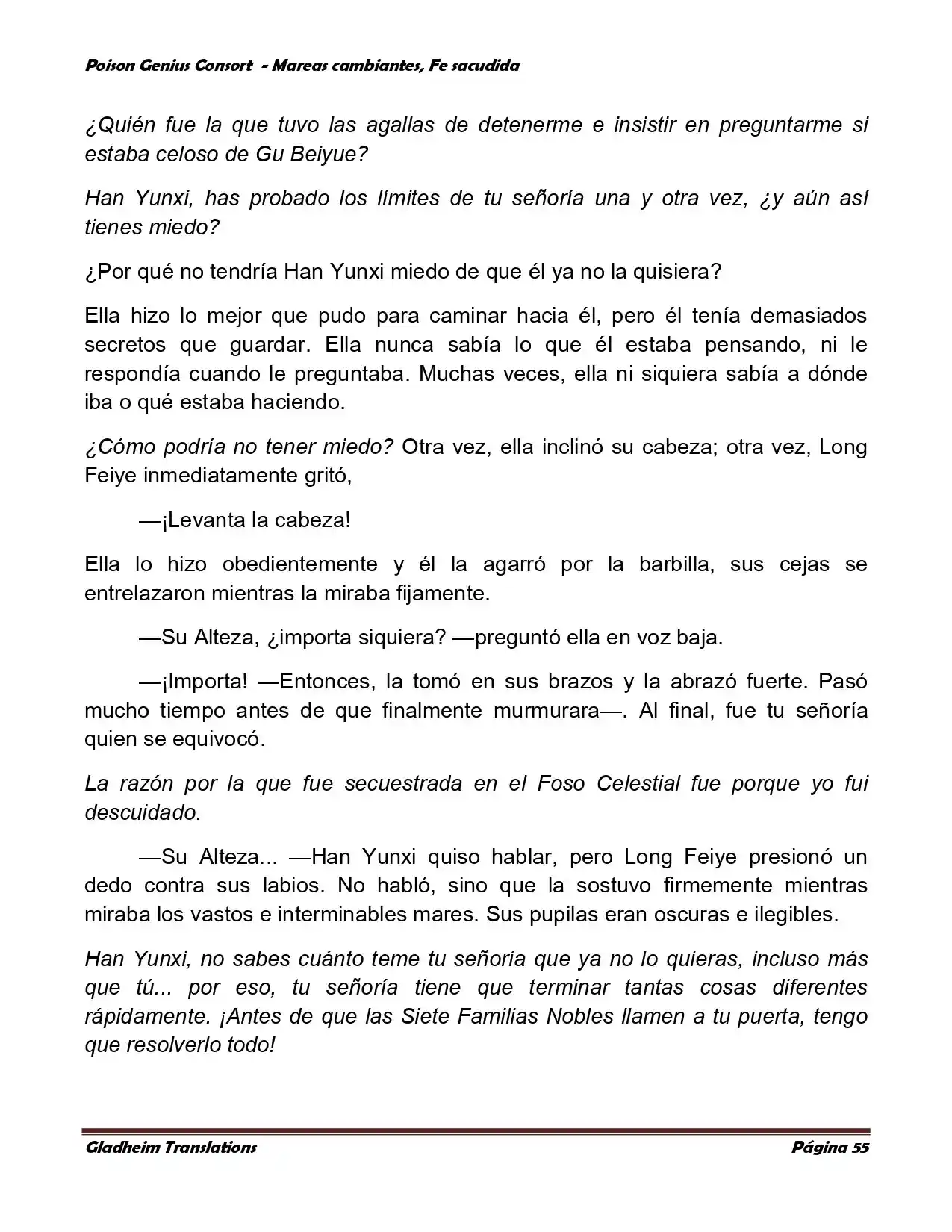 Poison Genious Consort (Novela) - Capítulo 353 - Página 55 - LectorTMOo