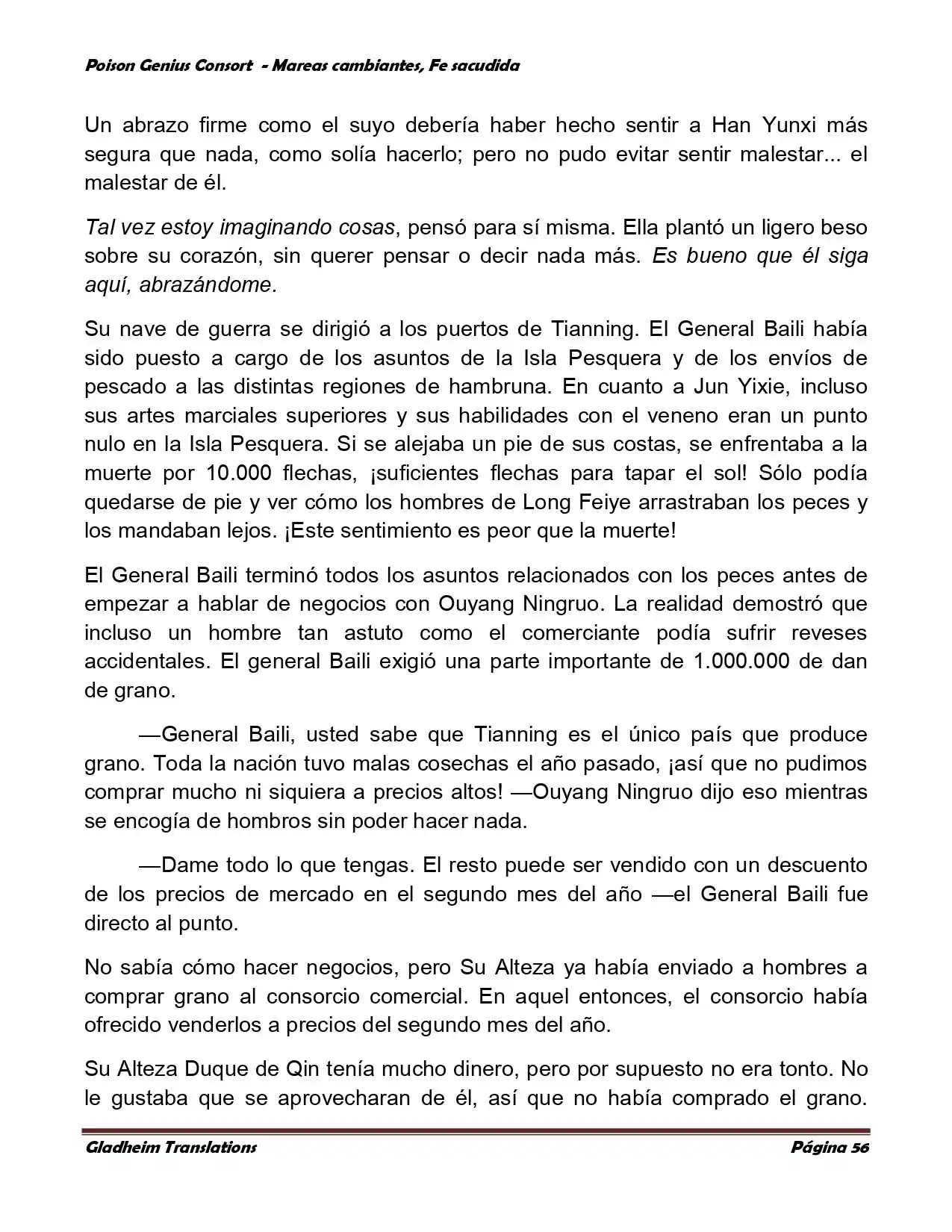 Poison Genious Consort (Novela) - Capítulo 353 - Página 56 - LectorTMOo