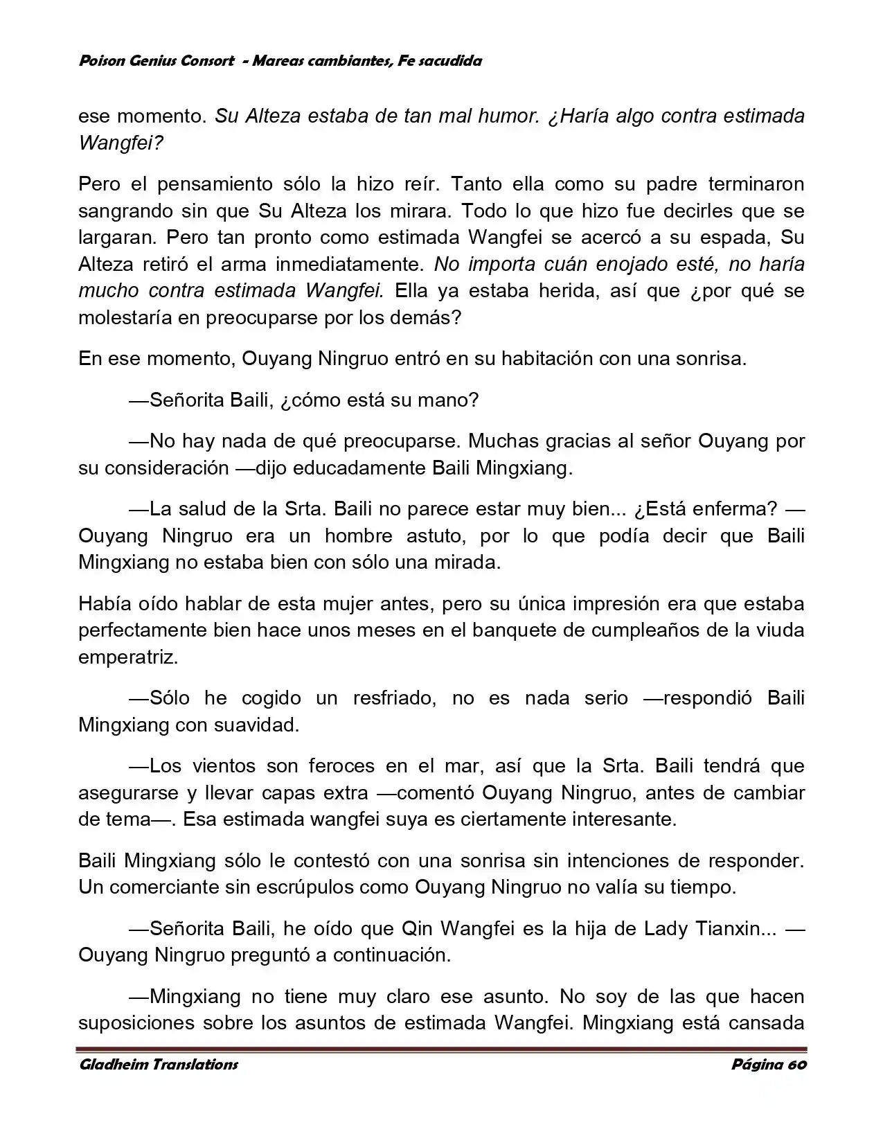 Poison Genious Consort (Novela) - Capítulo 353 - Página 60 - LectorTMOo