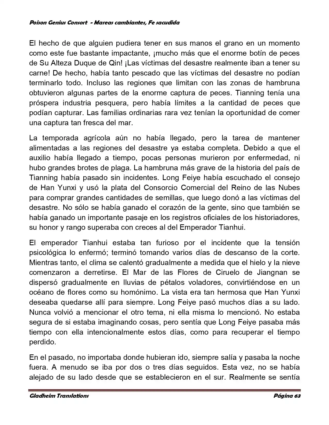 Poison Genious Consort (Novela) - Capítulo 353 - Página 63 - LectorTMOo