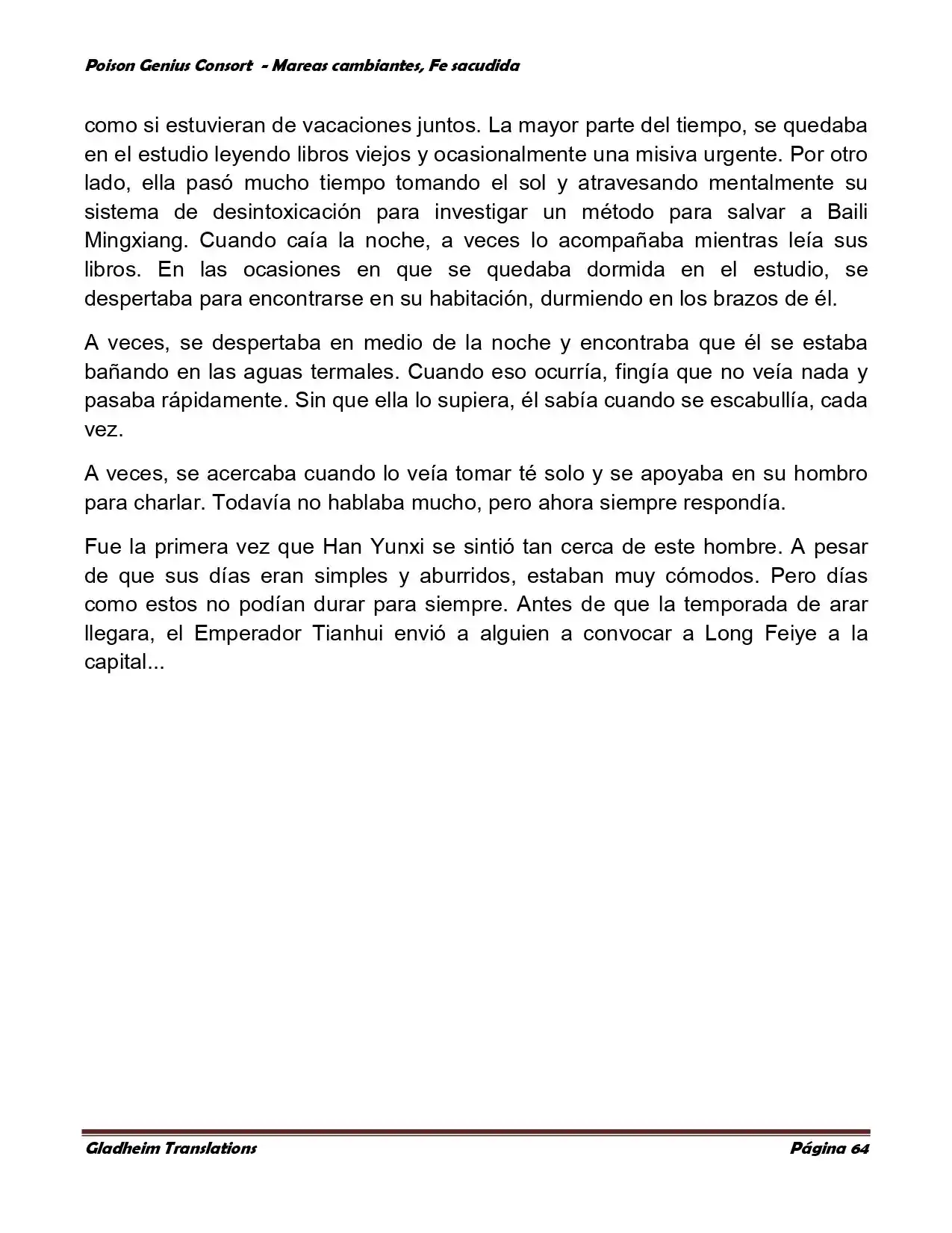 Poison Genious Consort (Novela) - Capítulo 353 - Página 64 - LectorTMOo