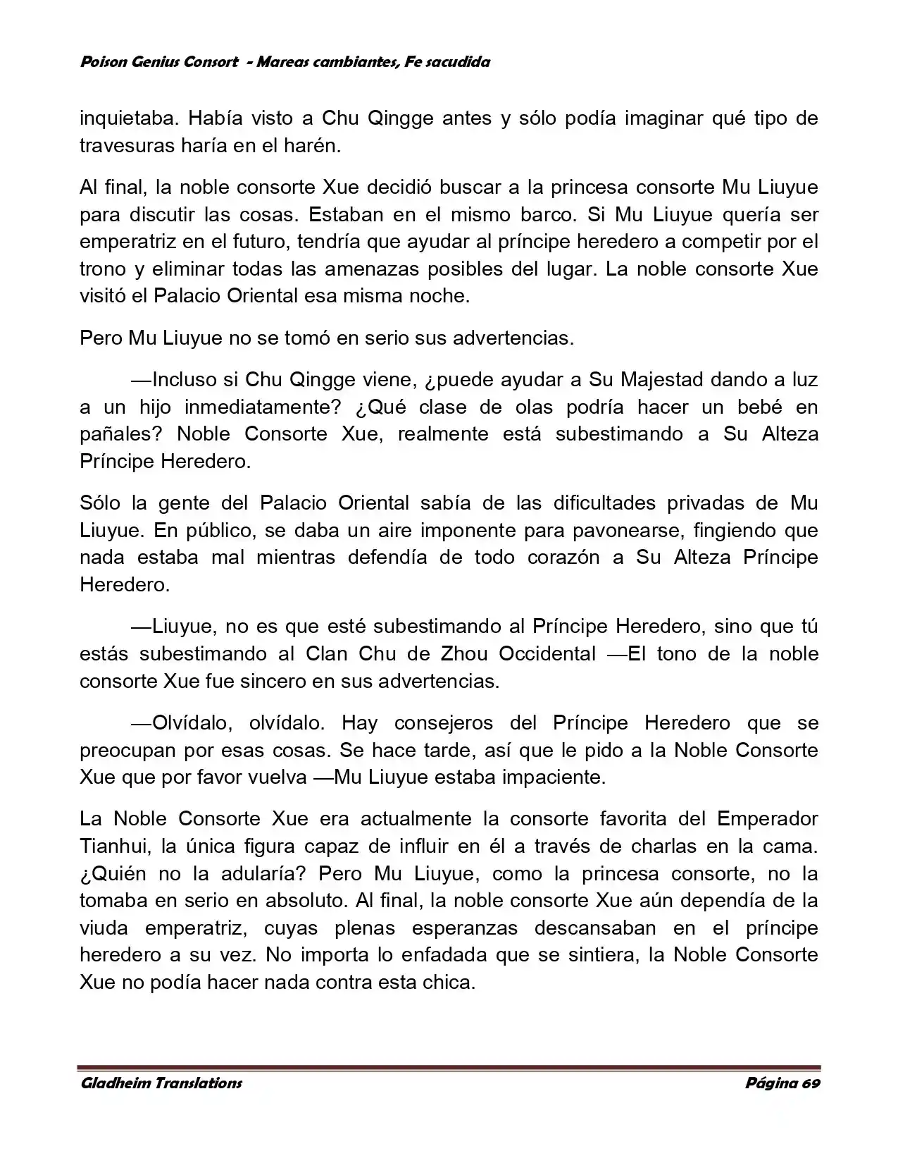 Poison Genious Consort (Novela) - Capítulo 353 - Página 69 - LectorTMOo