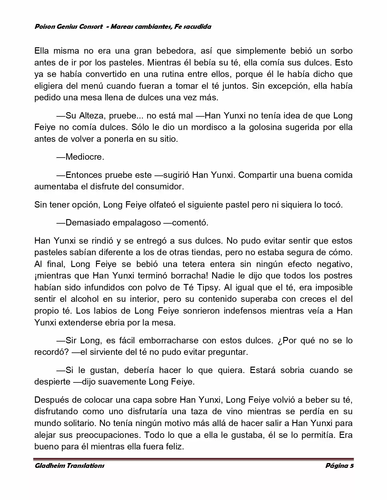 Poison Genious Consort (Novela) - Capítulo 354 - Página 4 - LectorTMOo